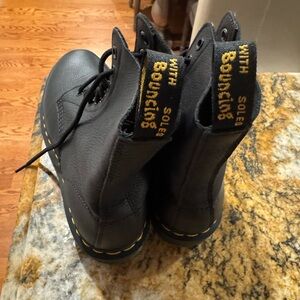 Dr. Martens Black Combat Boots
